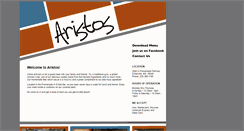Desktop Screenshot of eataristos.com